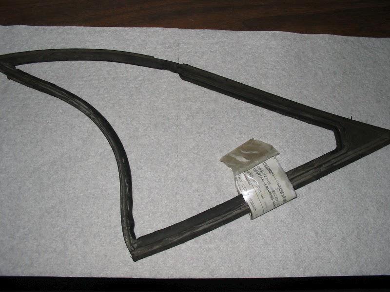 Ferrari 365 gtc/4 left side vent window rubber seal