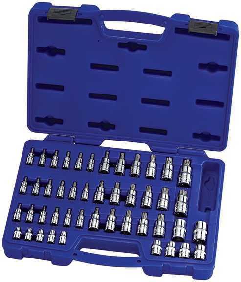 Carlyle hand tools cht bstib46 - socket set, master star / bit metric