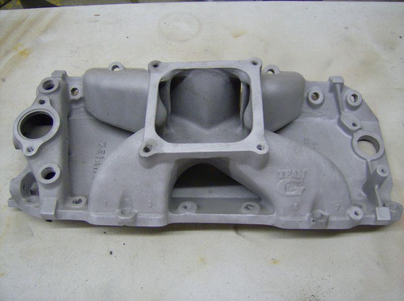 Bb chevy team g rectangle port dominator intake