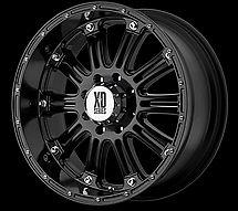 16 inch chevy silverado 1500 k1500 truck black xd795 rims wheels 6 lug