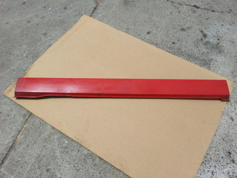 C4 corvette rocker panel driver side lh non zr1 red