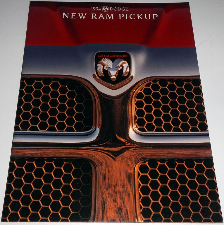 1994 dodge ram pickup brochure