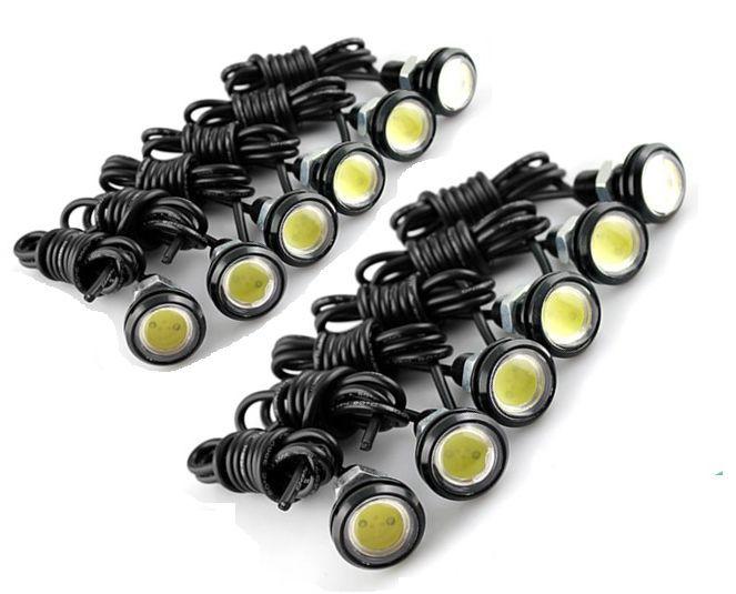 12x 3w led eagle eye white light daytime running drl tail backup light car motor