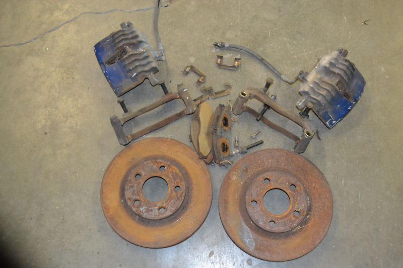 2002 camaro front brake system