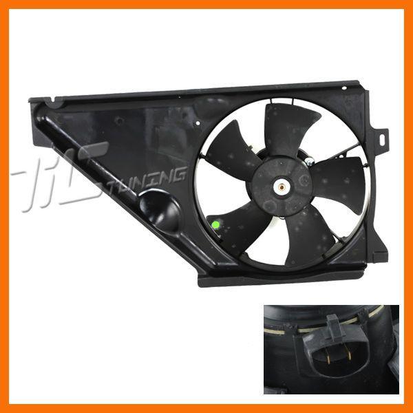 Ford mercury tempo topaz radiator fan assembly motor blade shroud 88 89 90 91