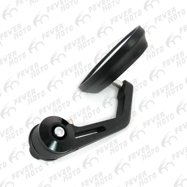 Universal motorcycle  rear view bar end handlebar grip mirror new 