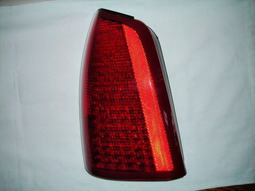 Cadillac deville left tail light lens 2000-05 oem