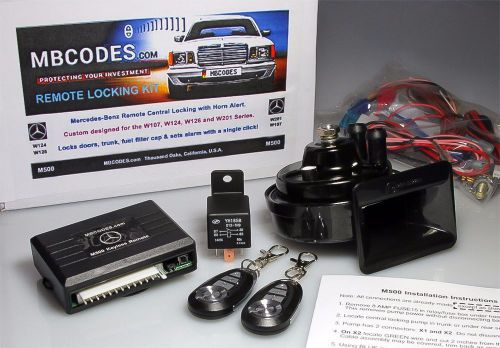 M500 mbcodes remote locking unit