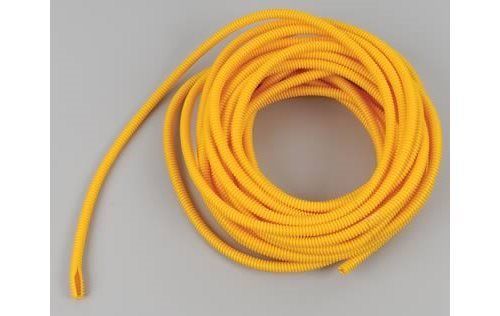 Taylor convoluted tubing 1/4&#034; dia. 50 ft yellow 38095