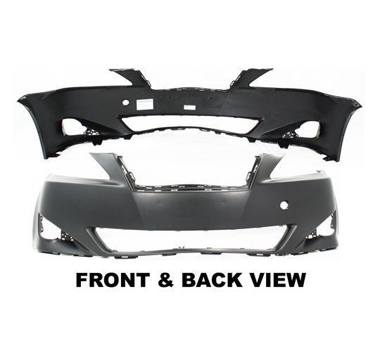 New bumper cover front primered lexus is250 is350 2008 lx1000163 5211953925