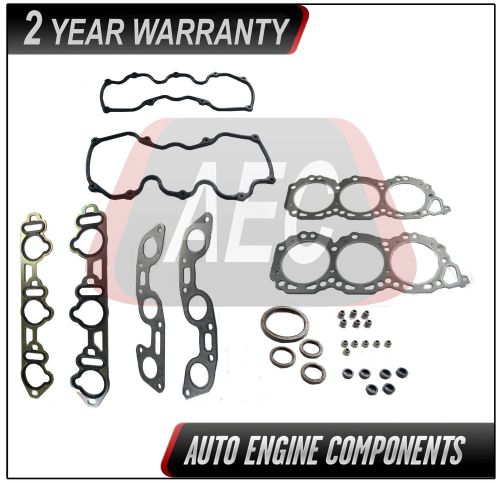 Full gasket kit fits nissan frontier quest xterra 3.3l vg33e 12v #dfs1327