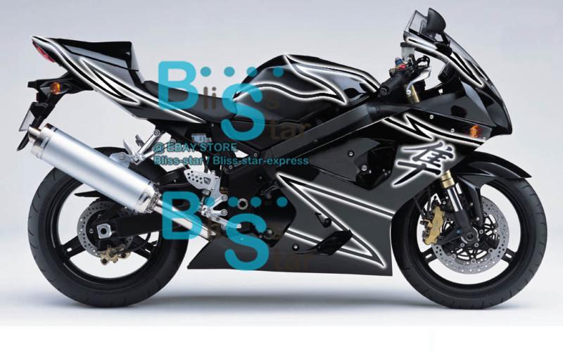 Injection fairing with tank fit gsxr 600 750 w8 gsx-r600 gsx-r750 2004-2005 53