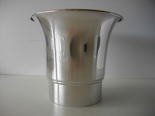 Polished tall spun velocity stack holley hot rat rod style v-drive jet boat race