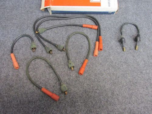 Vintage delco ignition cables / spark plug wire set #8919372 (456-w)