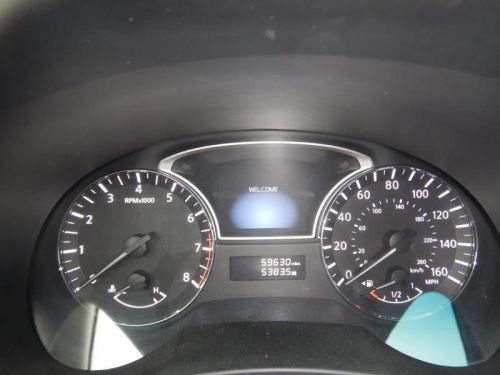 13 nissan altima speedometer cluster 3.5l 6 cylinder sdn mph at cvt thru 3/13