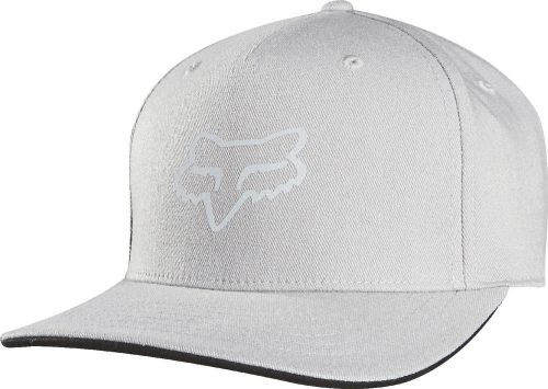 Fox racing mens grey perceived flexfit hat