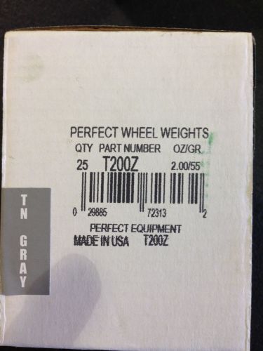 Perfect equipment tz series uncoated tire wheel weights -t200z