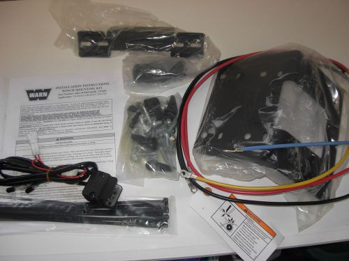 Yamaha aba-5uh69-40-08 , warn 79160 winch mount kit , grizzly 350 , 2004-2014