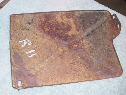 1935-7 packard 120-six right rear fender mud guard/stiffener.