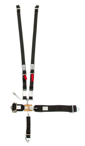 Hooker harness black wrap around 5 point latch and link harness p/n 51100