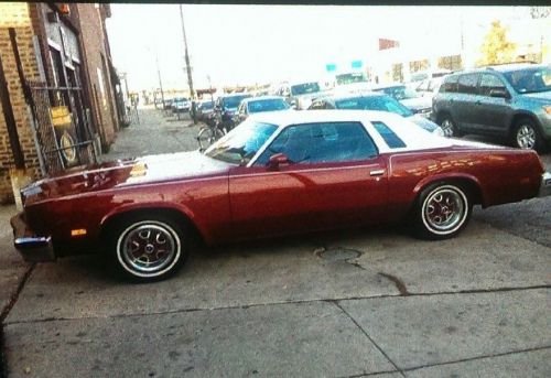 1976 cutlass burgundy