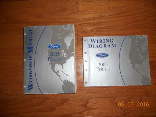 Oem 2005 ford focus service repair shop manual &amp; wiring diagram