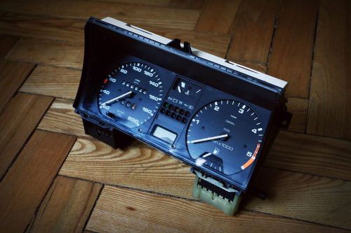 Vw golf mk2 jetta mk2 speedometer rare vdo diesel instrument cluster with rmp