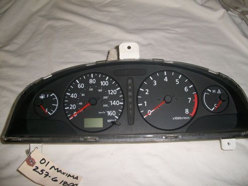 2000-2001 nissan maxima factory intrument cluster pb 4y901