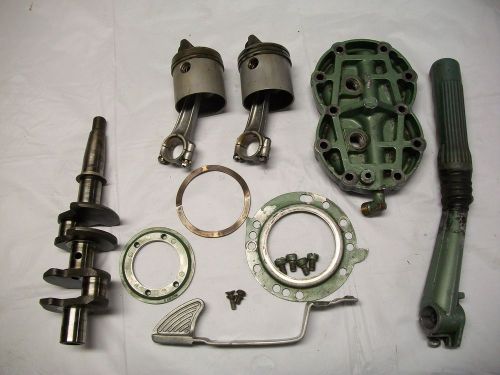 Johnson 5hp tn-27 sea horse outboard motor box of parts