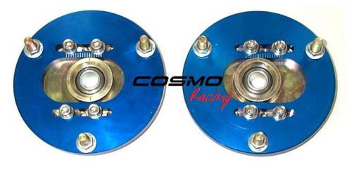 Racing adjustable front camber plate bmw e36 318/320/323/325/328/m3/z3 coilover