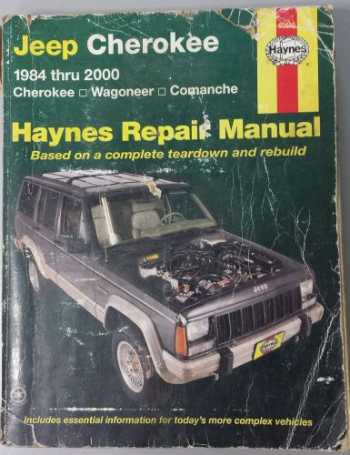 Jeep cherokee 1984-2000 service manual haynes