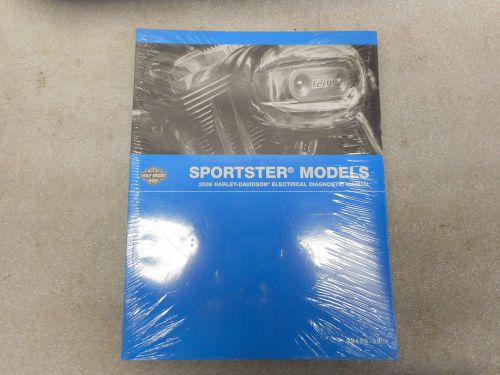 Harley 2008 sportster factory sealed electrical diagnostic  manual,#99495-08.