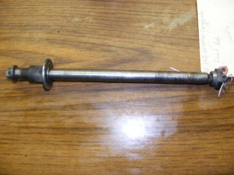 86 suzuki gv1400 cavalcade front axle