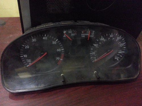 Volkswagen passat speedometer (cluster), mph, (160 mph), from vin 491581 99