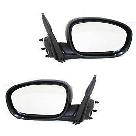 Power heated side view door mirror assembly pair set driver+passenger left+right