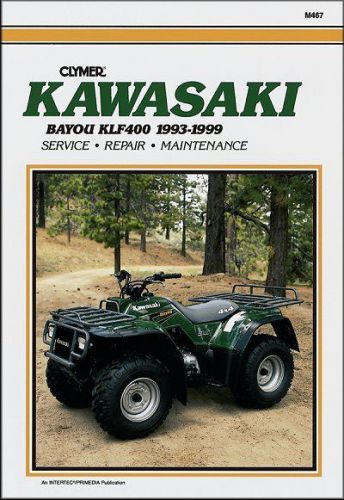 Kawasaki bayou klf400 repair manual 1993-1999