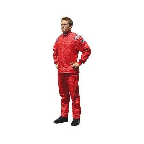 G-force racing 4546xxlrd driving jacket double layer nomex 2x-large red ea