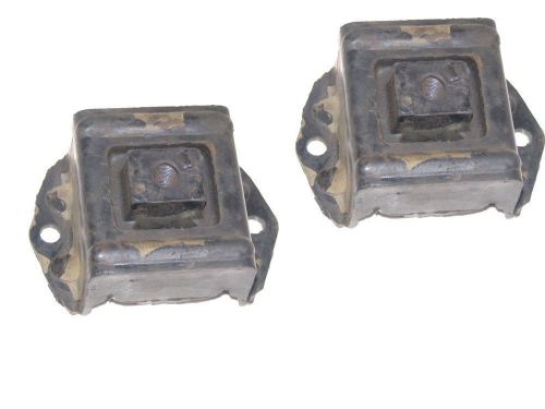 2 rear motor mounts 1961 amc classic 6-cylinder w/ standard or overdrive new