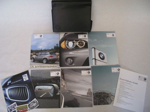 2010 bmw e70 x5 xdrive 30 30i 48 i 48i 35 d 35d m owners manuals books set a264