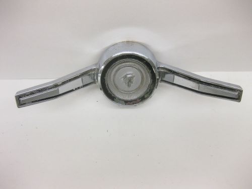 1965 66 64 mercury steering wheel trim horn ring  rare   really cool car art 2