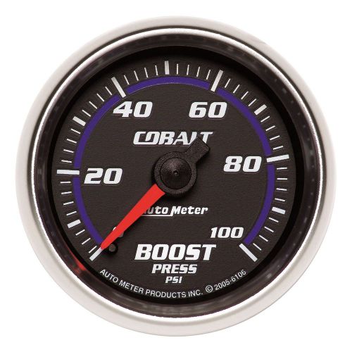 Auto meter 6106 cobalt; mechanical boost gauge