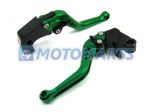 Fit kawasaki zx7r zx7rr 89-03 zx9 94 95 96 97 green clutch brake levers sbg