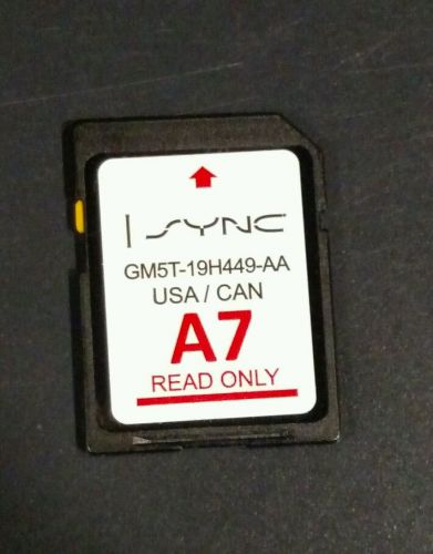 2016 navigation gps sd card a7 sync ford gm5t-19h449-aa isync