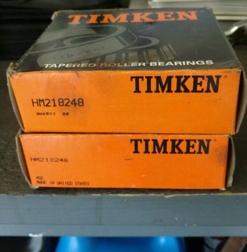 Timken hm218248 tapered roller bearing new!!