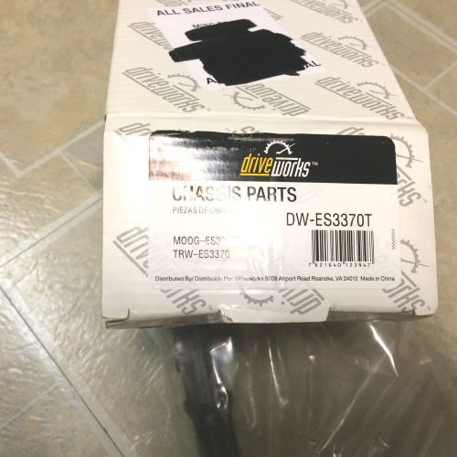 Driveworks #dw-es3370t steering tie rod end nib free ship