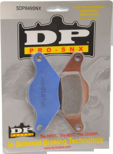 Dp brakes snx high friction hh+ snowmobile pads pad snow arctic cat sdp849snx