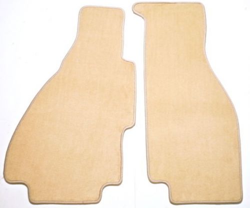 Tan vel. floor mats for ferrari 308 gts