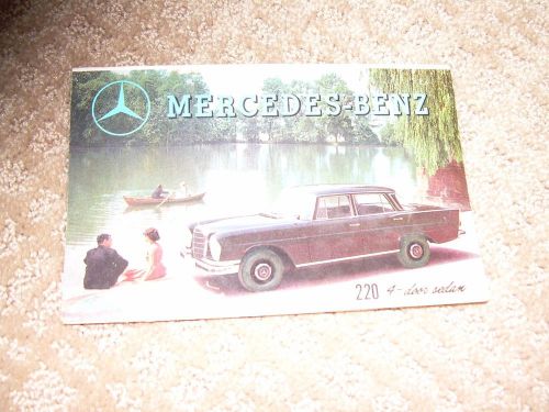 Mercedes-benz-16 panel flip out catalog-all models including 300 sl.