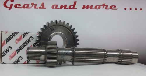 32/15 a431 first gear w/integral shaft