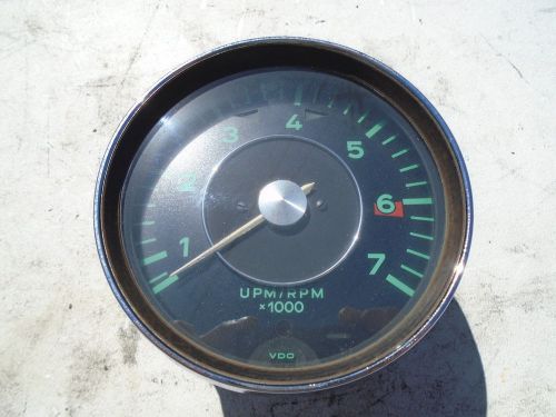 Porsche 912 901 tach tacho tachometer 90274130201 green face early